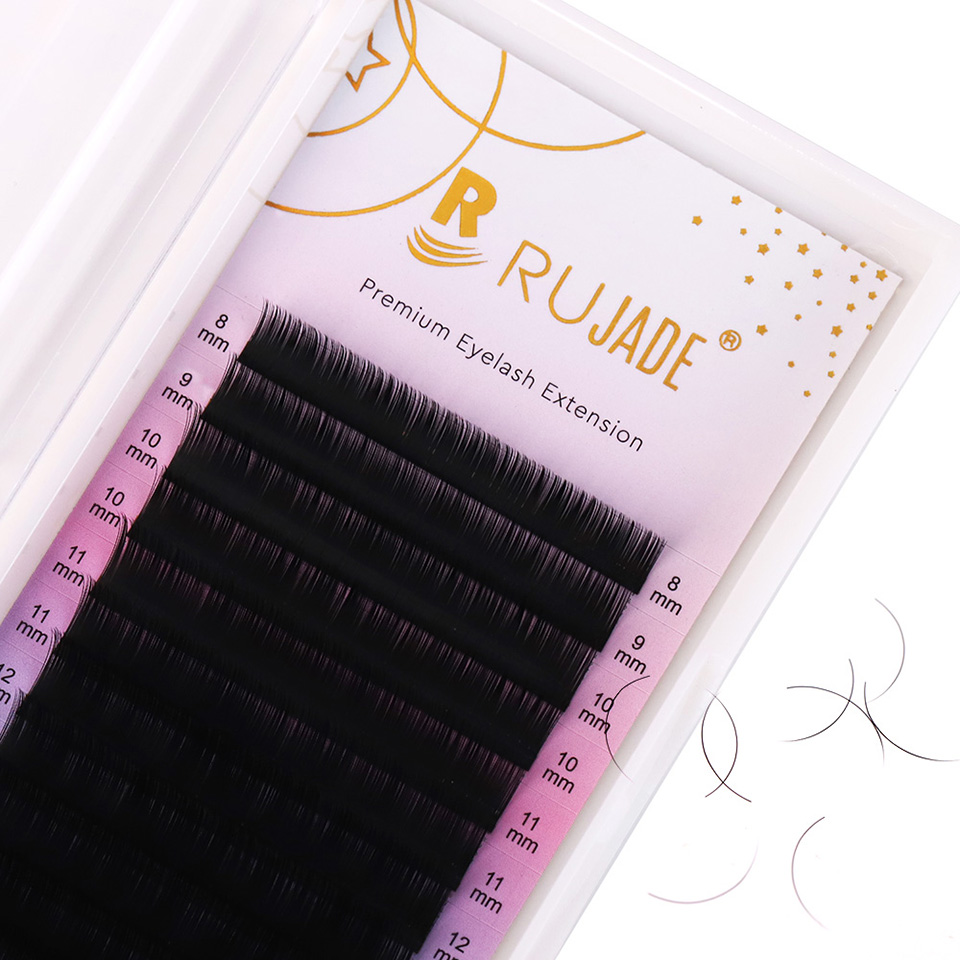 Eyelash Extension C Curl - ขนตาปลอม RUJADE B C CC D