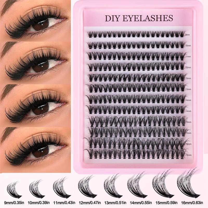 Eyelash Extension Cluster - ชุดต่อขนตาแบบธรรมชาติ Natural Cluster Feathe-r Lash Kit