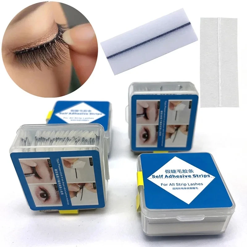 Eyelash Extension No 9 - 40 ชิ้น/กล่องReusable Self-กาวกาวขนตากาวไม่มีกาวHypoallergenic False Eyelashesเครื่องมือแต่งหน้า