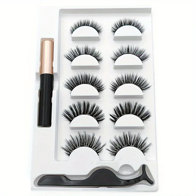 5 คู่ Magnete ขนตาชุด Magnetic - Eyelash Extension Uv Glue บทวิจารณ์และราคา
