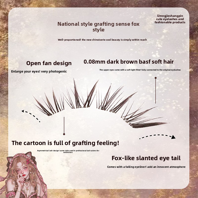 ขนตาปลอมแบบกลุ่มสีดำน้ำตาล ไม่ - Eyelash Extension Uv Glue บทวิจารณ์และราคา