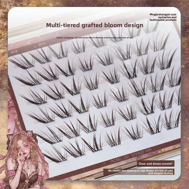 ขนตาปลอมแบบกลุ่มสีดำน้ำตาล ไม่ - Eyelash Extension Uv Glue บทวิจารณ์และราคา