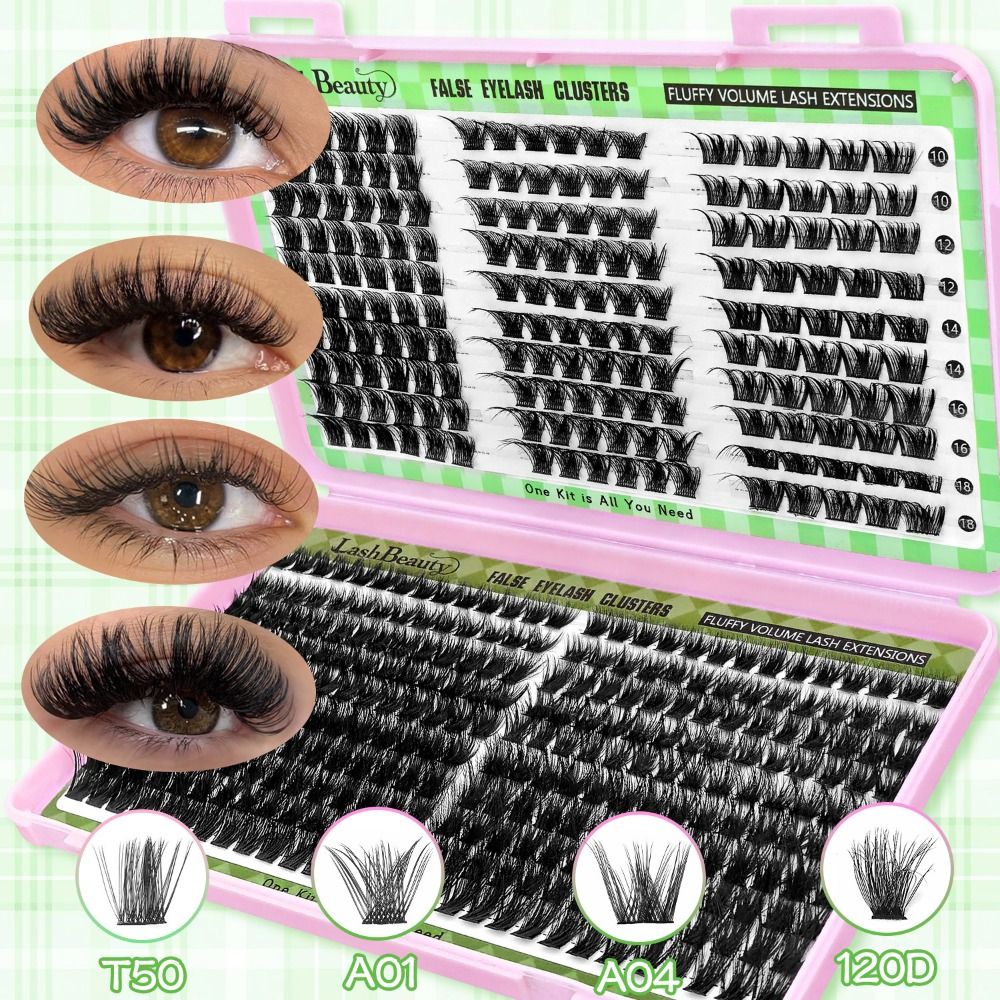 ขนตาปลอมแบบธรรมชาติ ติดแน่น ทน - Eyelash Extension Cluster บทวิจารณ์และราคา