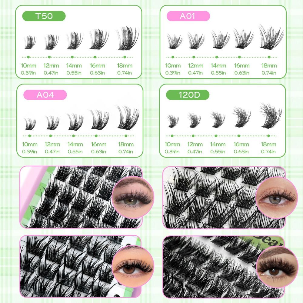 ขนตาปลอมแบบธรรมชาติ ติดแน่น ทน - Eyelash Extension Cluster บทวิจารณ์และราคา
