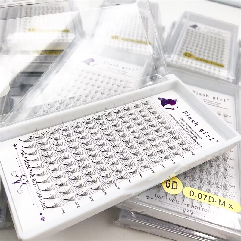 ขนตาปลอมแบบพัดสำเร็จรูป คุณภาพ - Eyelash Extension Cluster บทวิจารณ์และราคา
