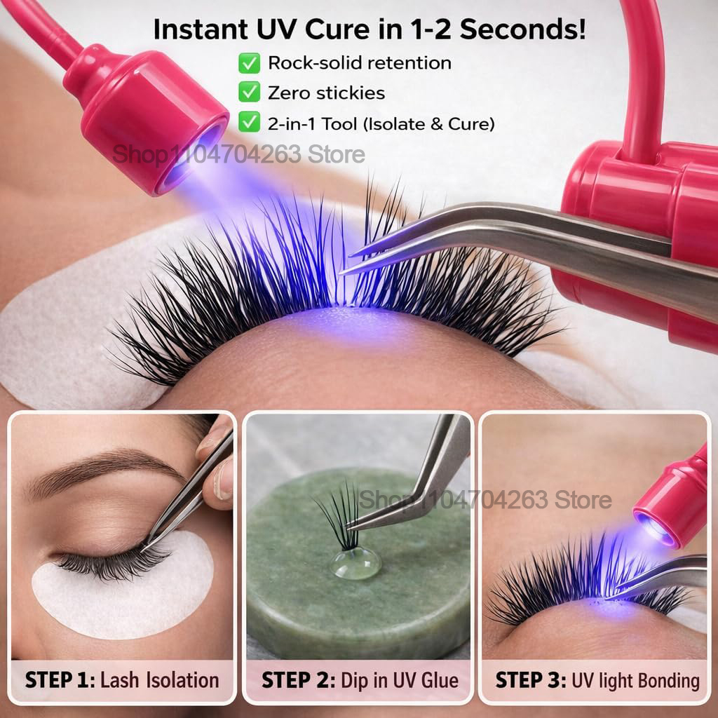 ไฟยูวีสำหรับต่อขนตาขนาดเล็ก 18 - Eyelash Extension Uv บทวิจารณ์และราคา