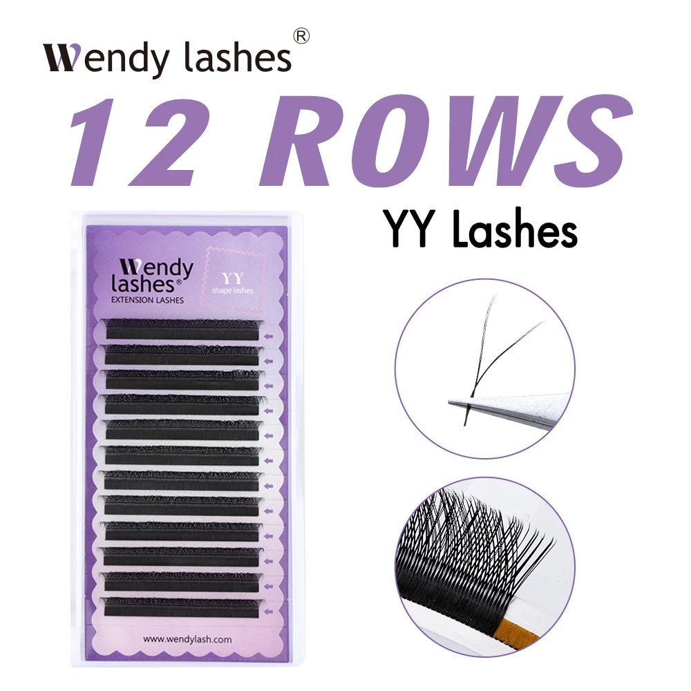 WENDY 2D YY รูปร่าง C/D Curl E - Eyelash Extension C Curl บทวิจารณ์และราคา