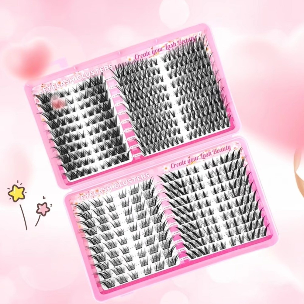 ขนตาปลอมแบบธรรมชาติสีดำ งอน C  - Eyelash Extension C Curl บทวิจารณ์และราคา