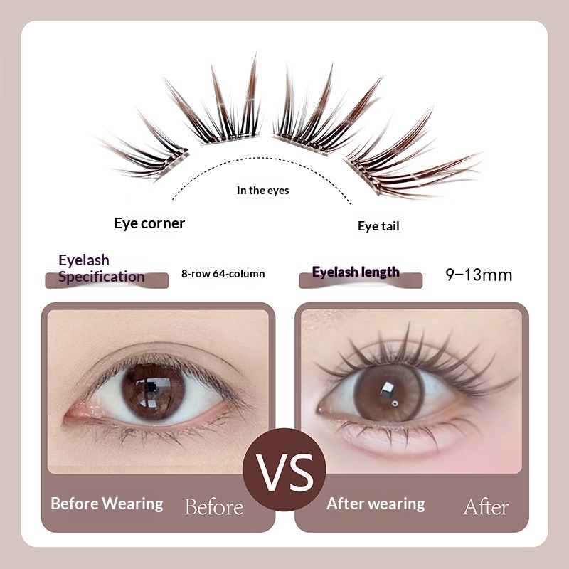 ขนตาปลอมแบบติดเอง สีน้ำตาลเข้ม - Eyelash Extension Uv Glue บทวิจารณ์และราคา