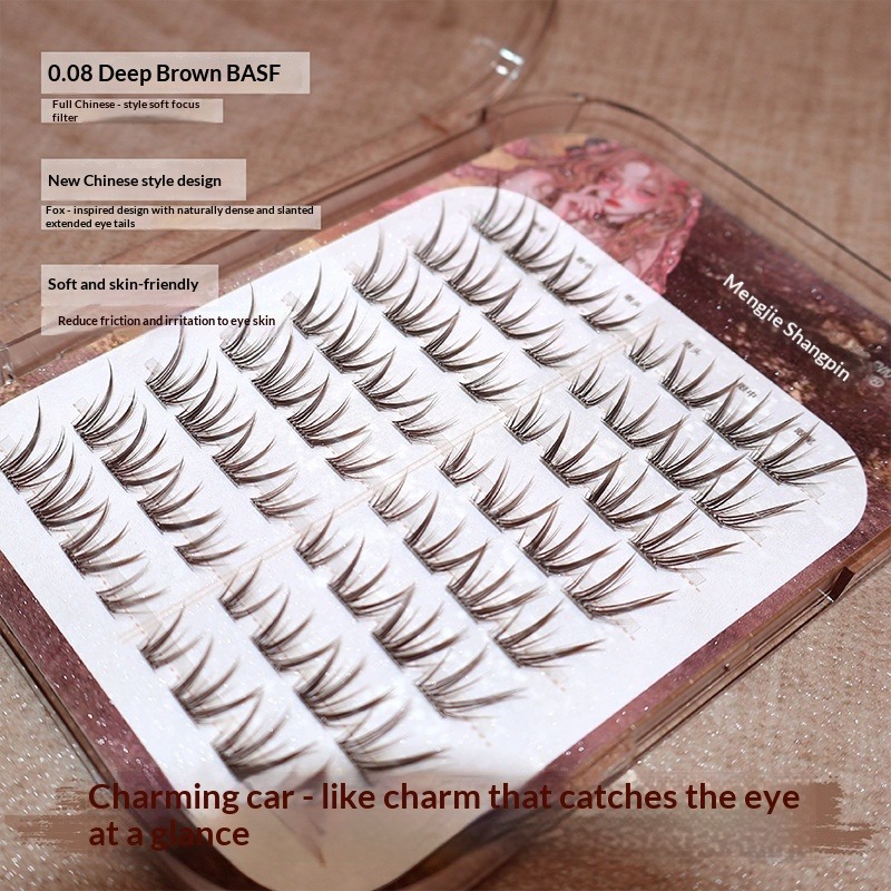 ขนตาปลอมแบบติดเอง สีน้ำตาลเข้ม - Eyelash Extension Uv Glue บทวิจารณ์และราคา