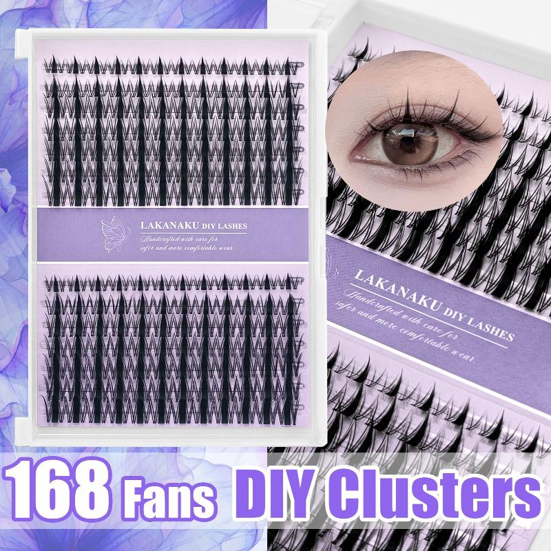 ขนตาธรรมชาติ ขนตาแบบกลุ่ม ขนตา - Eyelash Extension Cluster บทวิจารณ์และราคา