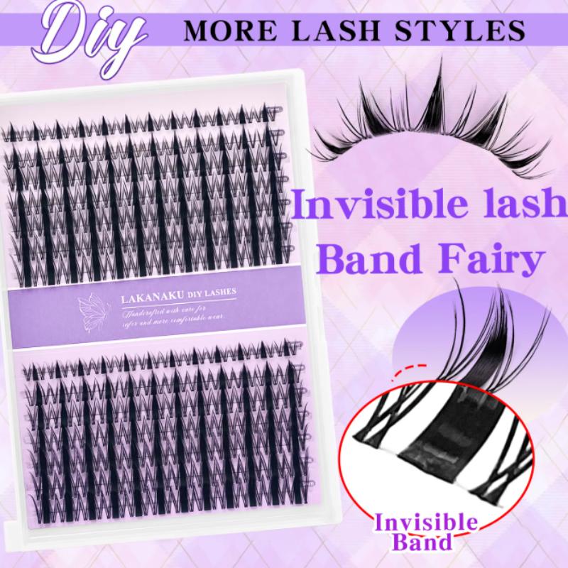 ขนตาธรรมชาติ ขนตาแบบกลุ่ม ขนตา - Eyelash Extension Cluster บทวิจารณ์และราคา