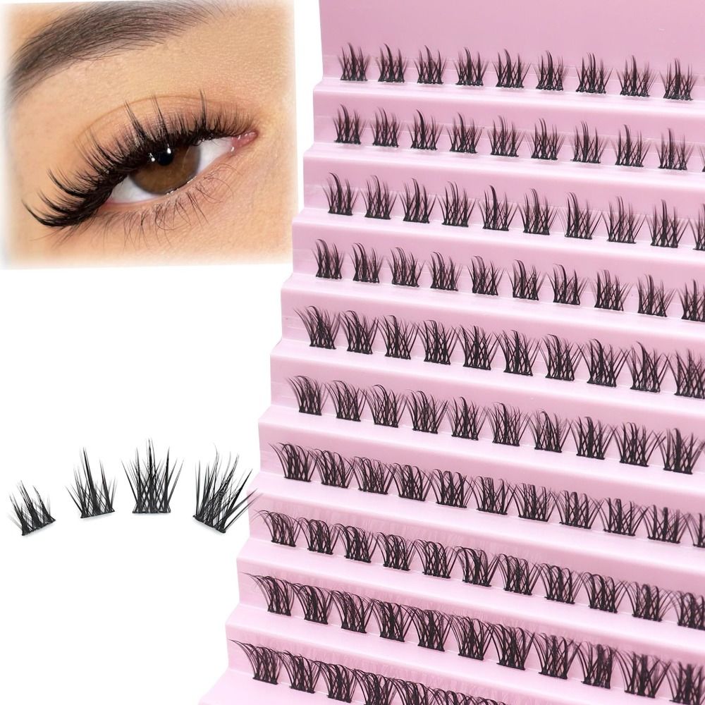 ขนตาปลอมแบบธรรมชาติ สไตล์ Wisp - Eyelash Extension Cluster บทวิจารณ์และราคา