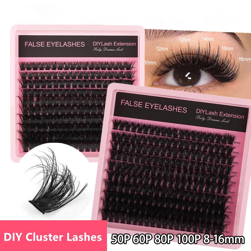 ขนตาปลอมแบบหนาฟู 10 แถว 140 ช่ - Eyelash Extension Cluster บทวิจารณ์และราคา