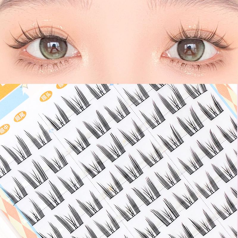 32 แถวขนตาหนังสือคุณภาพสูง Man - Eyelash Extension Douyin บทวิจารณ์และราคา
